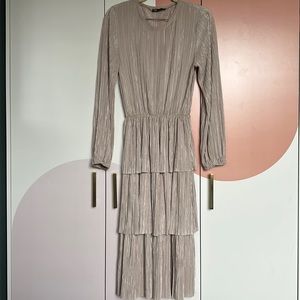 Tiered Midi Dress